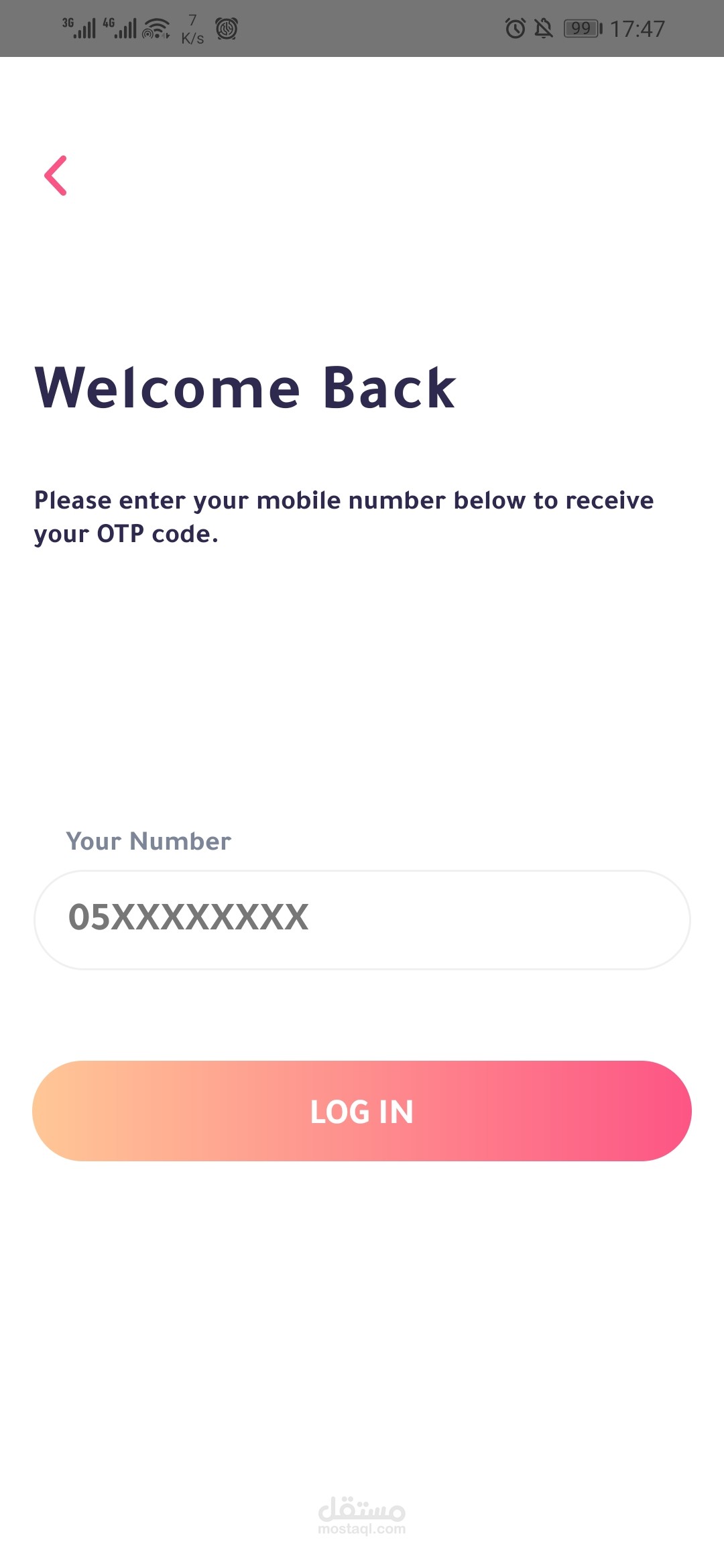 Rtoosh Service Provider App screenshot