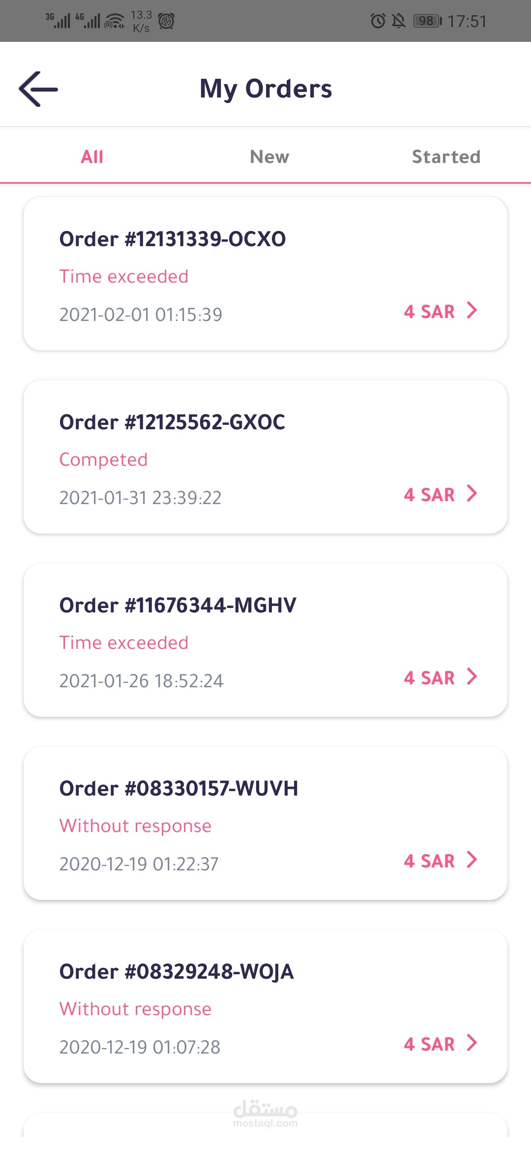 Rtoosh Service Provider App screenshot