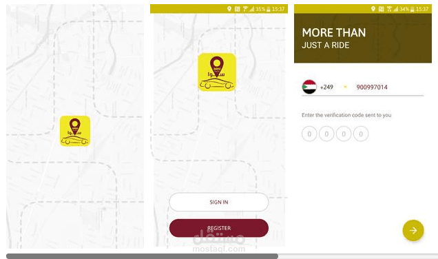Sawa Taxi App screenshot